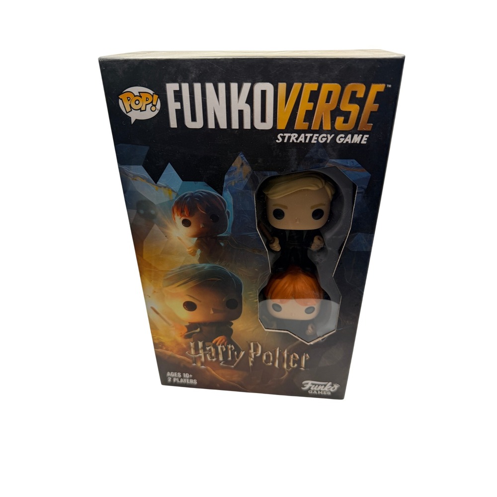 FunkoVerse Harry Potter Strategy Game 101 Draco Malfoy Ron Weasley 2-Pack NEW
